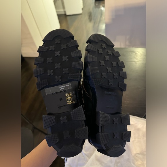 BALENCIAGA Staple-Trimmed Derby Oxfords Size: 6 | IT 36 | Black - Picture 8 of 8